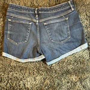Mossimo supply company women’s Jean biker shorts